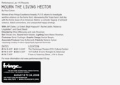 Mourn the Living Hector